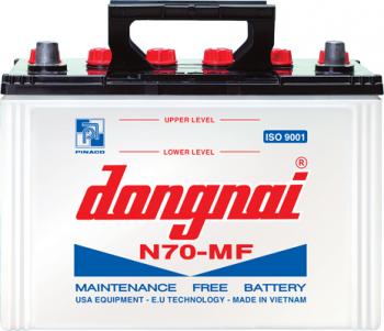 Ắc quy Đồng Nai 70Ah N70