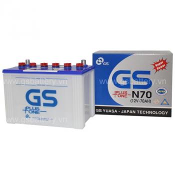 Ắc quy GS 70Ah N70